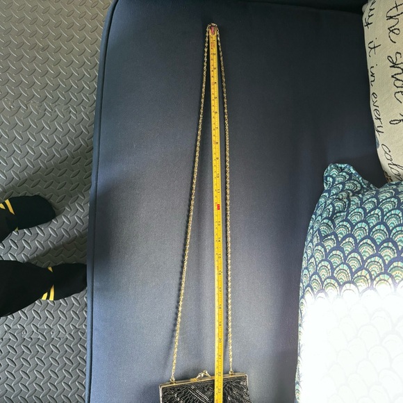 Beaded evening bag seashell clamshell - Picture 3 of 7